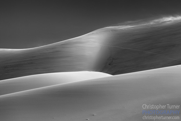 Windstorm at Eureka Dunes, Death Valley