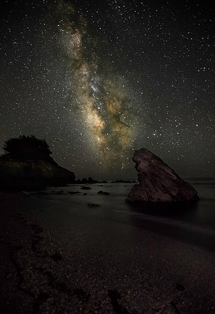 Milky Way over Sea Ranch